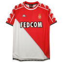 Camisa Monaco Home Retro 1999/00 Kappa Masculino Branco e Vermelho - MAJESTO BR
