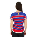 Camisa Fortaleza Feminina Home 23/24 - Vermelha e Azul - MAJESTO BR