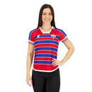 Camisa Fortaleza Feminina Home 23/24 - Vermelha e Azul - MAJESTO BR