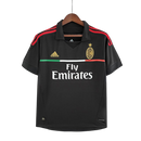 Camisa AC Milan Retrô Third III 2011/12 - Preto - MAJESTO BR