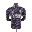 Camisa Real Madrid Clássico 22/23 Jogador Adidas Masculina - Preta e Roxa - MAJESTO BR
