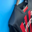 Camisa Milan Home 22/23 - Vermelho e Preto - MAJESTO BR