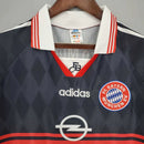 Camisa Bayern Retrô 1997/1999 Preta e Vermelha - Adidas - MAJESTO BR