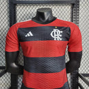 Camisa Flamengo Home 2023/24 Adidas Jogador Masculina - Vermelho e Preto - MAJESTO BR