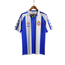 Camisa Retrô Espanyol I Home Massana 1984/89 Masculino Azul e Branco - MAJESTO BR