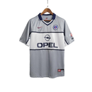 Camisa Retrô PSG Away Nike 2000/01 Masculino Cinza e Branco - MAJESTO BR