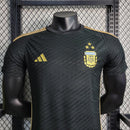 Camisa Argentina Black Adidas Jogador 2023/24 Masculino Preto - MAJESTO BR
