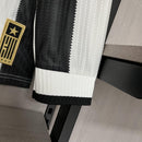 Camisa Botafogo Titular 24/25 Manga Longa - Preta e Branca - MAJESTO BR