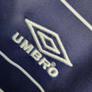 Camisa Retrô Manchester United Away Azul Umbro 1999/00 Masculino Azul - MAJESTO BR