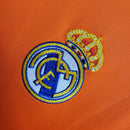 Camisa Real Madrid II Away 2013/14 Retrô (Manga longa) Laranja - MAJESTO BR
