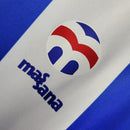 Camisa Retrô Espanyol I Home Massana 1984/89 Masculino Azul e Branco - MAJESTO BR