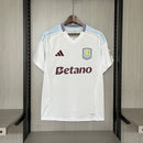 Camisa Aston Villa Away 24/25 - Branca - MAJESTO BR