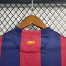 Camisa Retro Barcelona Nike Manga Longa 2014/15 Masculino Azul e Grená - MAJESTO BR