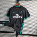 Camisa Retrô Real Madrid 2017/18 II Adidas Torcedor Preto - MAJESTO BR