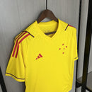 Camisa Cruzeiro de Goleiro 24/25 - Amarela - MAJESTO BR