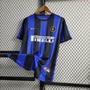 Camisa Retrô Inter de Milão I Nike 1999/00 Masculino Azul e Preto - MAJESTO BR