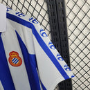Camisa Retrô Espanyol I Home Massana 1984/89 Masculino Azul e Branco - MAJESTO BR