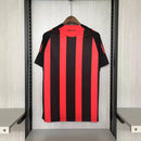 Camisa Retrô Milan Adidas 2008/09 Masculino Vermelha e Preta - MAJESTO BR
