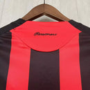 Camisa Retrô Milan Adidas 2008/09 Masculino Vermelha e Preta - MAJESTO BR