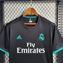 Camisa Retrô Real Madrid 2017/18 II Adidas Torcedor Preto - MAJESTO BR