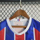 Camisa Bahia Away 23/24 Feminina - Azul e Vermelha - MAJESTO BR