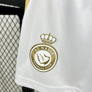 Conjunto Infantil Al Nassr III 24/25 - Branco e Dourado - MAJESTO BR