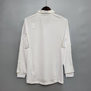 Camisa Retrô Real Madrid Manga Longa I Home Adidas 2011/12 Masculino Branco - MAJESTO BR