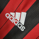 Camisa Retrô Milan I Adidas 2013/14 Manga Longa Vermelho e Preto - MAJESTO BR
