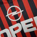 Camisa Milan Retrô 1999/2000 Vermelha e Preta - Adidas - MAJESTO BR