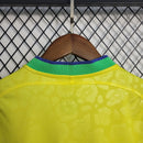 Camisa Brasil Home 2022 Feminina - Amarela - MAJESTO BR