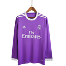 Camisa Retrô Real Madrid II Away Adidas 2016/17 Masculino Roxo - MAJESTO BR