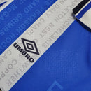 Camisa Manchester United Retrô 1994/1996 Azul e Branca - Umbro - MAJESTO BR