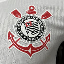 Camisa Corinthians Titular 2024/25 - Versão Jogador Preto e Branco - MAJESTO BR