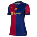 Camisa Barcelona Feminina Home 24/25 - Azul e Vermelha - MAJESTO BR