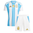 Conjunto Infantil Argentina I 2024 - Azul e Branco - MAJESTO BR
