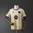 Camisa Barcelona Away 25/26 - Creme