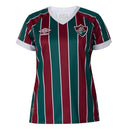 Camisa Fluminense Home 23/24 Feminina - Vinho e Verde - MAJESTO BR