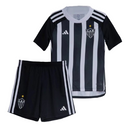 Conjunto Infantil Atlético Mineiro I 24/25 - Preto e Branco - MAJESTO BR