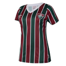 Camisa Fluminense Feminina Home 24/25 - Vinho e Verde - MAJESTO BR