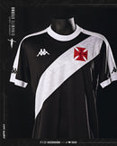 Camisa Vasco Home 24/25 - Preta e branca - MAJESTO BR