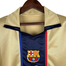 Camisa Retro Barcelona Dourada Nike 02/2003 Masculino - MAJESTO BR