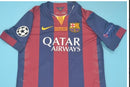 Camisa Retro Barcelona I Home Nike 2014/15 Masculino Azul e Grená 14/15 - MAJESTO BR