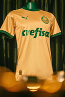 Camisa Verdão Third 24/25 - Dourada e verde - MAJESTO BR
