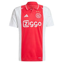 Camisa Ajax Home 24/25 - Branca e Vermelha - MAJESTO BR