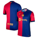 Camisa Barcelona Home 24/25 - Azul e Vermelha - MAJESTO BR