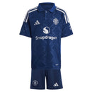 Conjunto Infantil Manchester United II 24/25 - Azul - MAJESTO BR