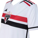 Camisa São Paulo Home 23/24 Feminina - Branca - MAJESTO BR