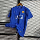 Camisa Retrô Manchester United Nike 2007/08 Masculino Azul - MAJESTO BR