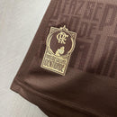 Camisa CRF Edição Especial 24/25 - Feminina Baby Look Marrom Consciência Negra - MAJESTO BR