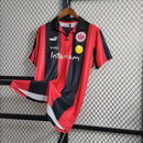 Camisa Retrô Eintratch Frankfurt Puma 1999/00 Vermelho e Preto - MAJESTO BR